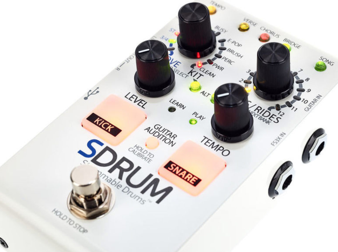 Digitech Sdrum Strummable Drums - - Caja de ritmos - Variation 1