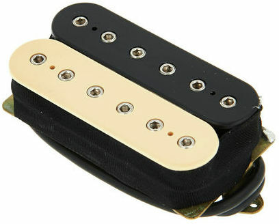 Dimarzio Dp100f Super Distorsion F-spaced - Black Cream - Pastilla guitarra eléctrica - Main picture