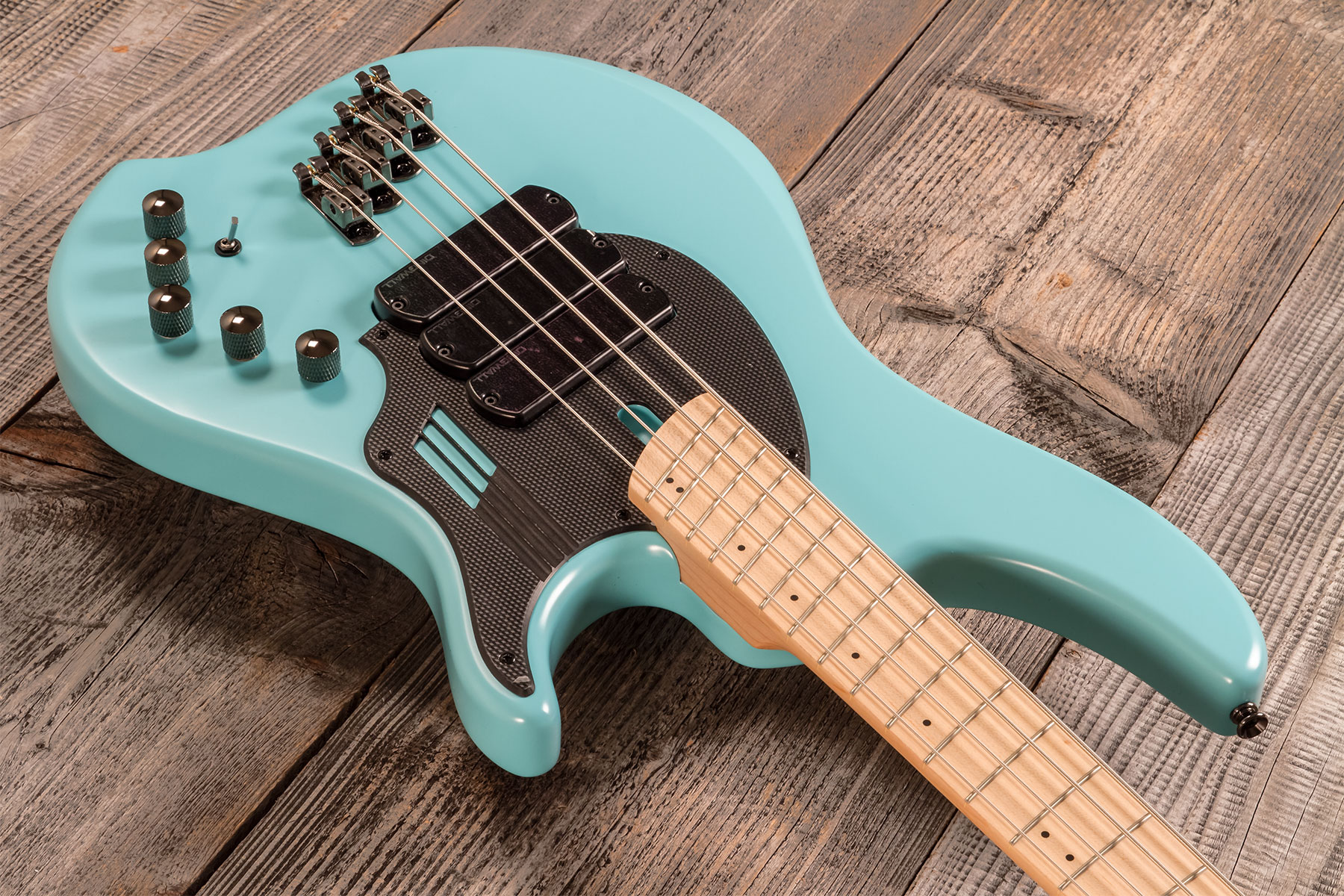 Dingwall Adam Nolly Getgood Ng3 4c Signature 3pu Active Mn - Matte Celestial Blue - Bajo eléctrico de cuerpo sólido - Variation 2