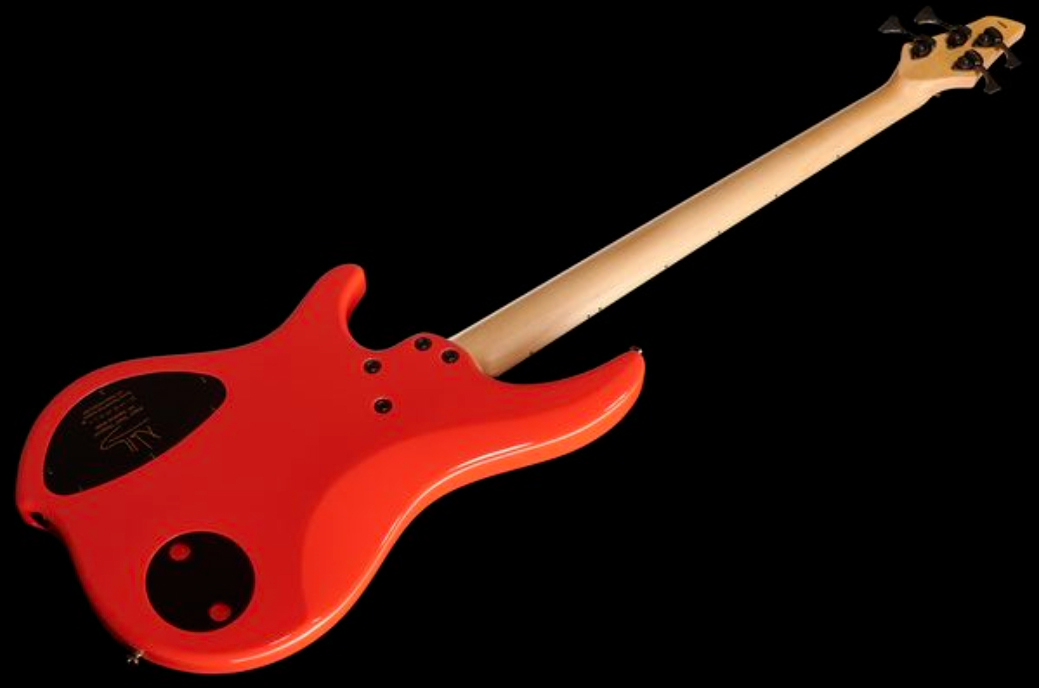 Dingwall Adam Nolly Getgood Ng3 4c Signature 3pu Active Mn - Fiesta Red - Bajo eléctrico de cuerpo sólido - Variation 2