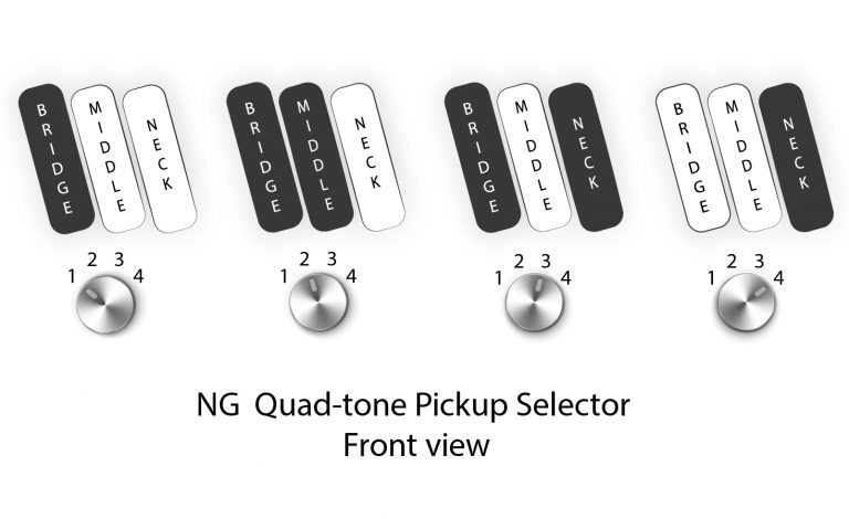 Dingwall Adam Nolly Getgood Ng3 4c Signature 3pu Active Mn - Blueberry - Bajo eléctrico de cuerpo sólido - Variation 3