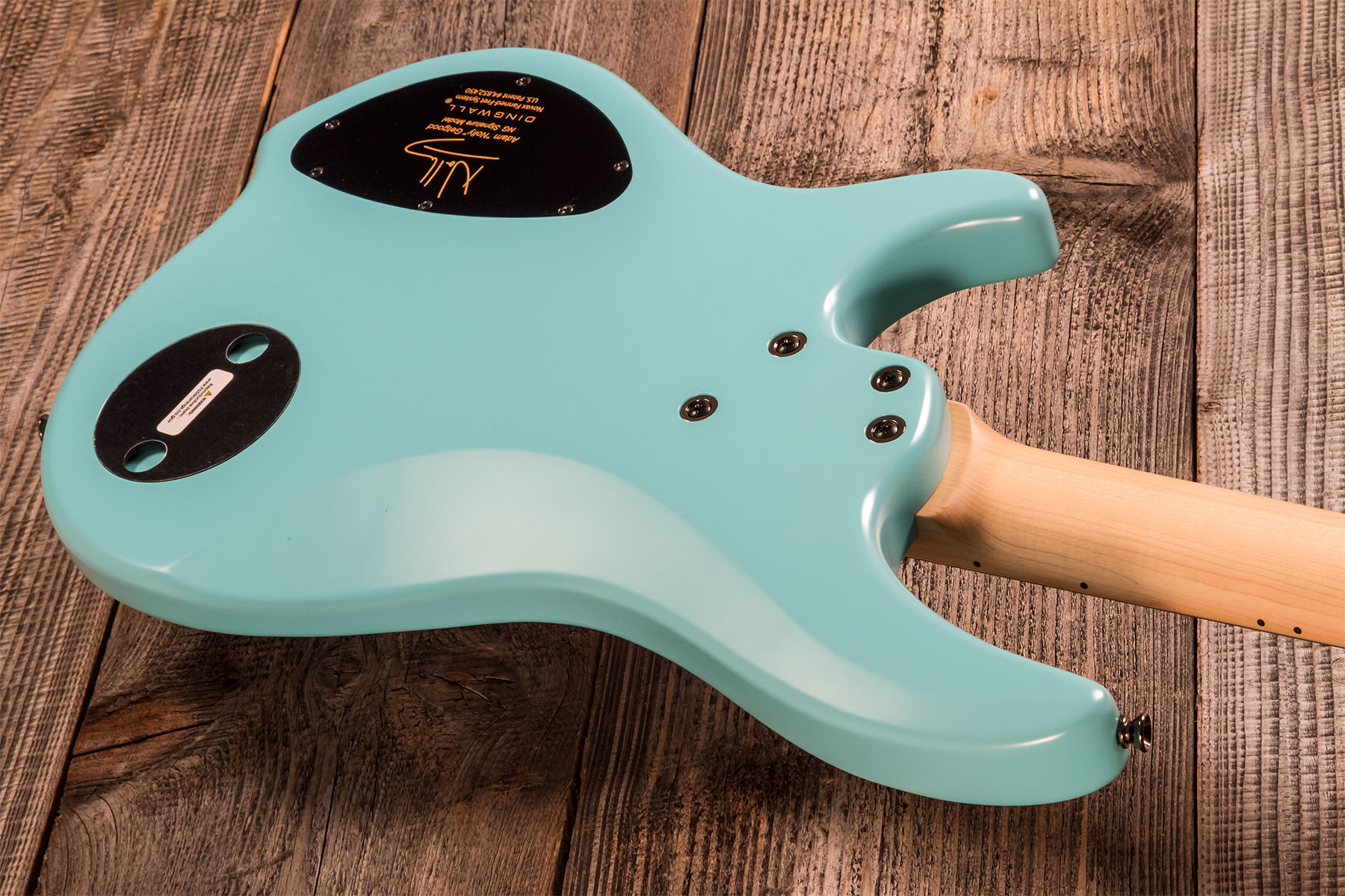 Dingwall Adam Nolly Getgood Ng3 4c Signature 3pu Active Mn - Matte Celestial Blue - Bajo eléctrico de cuerpo sólido - Variation 5