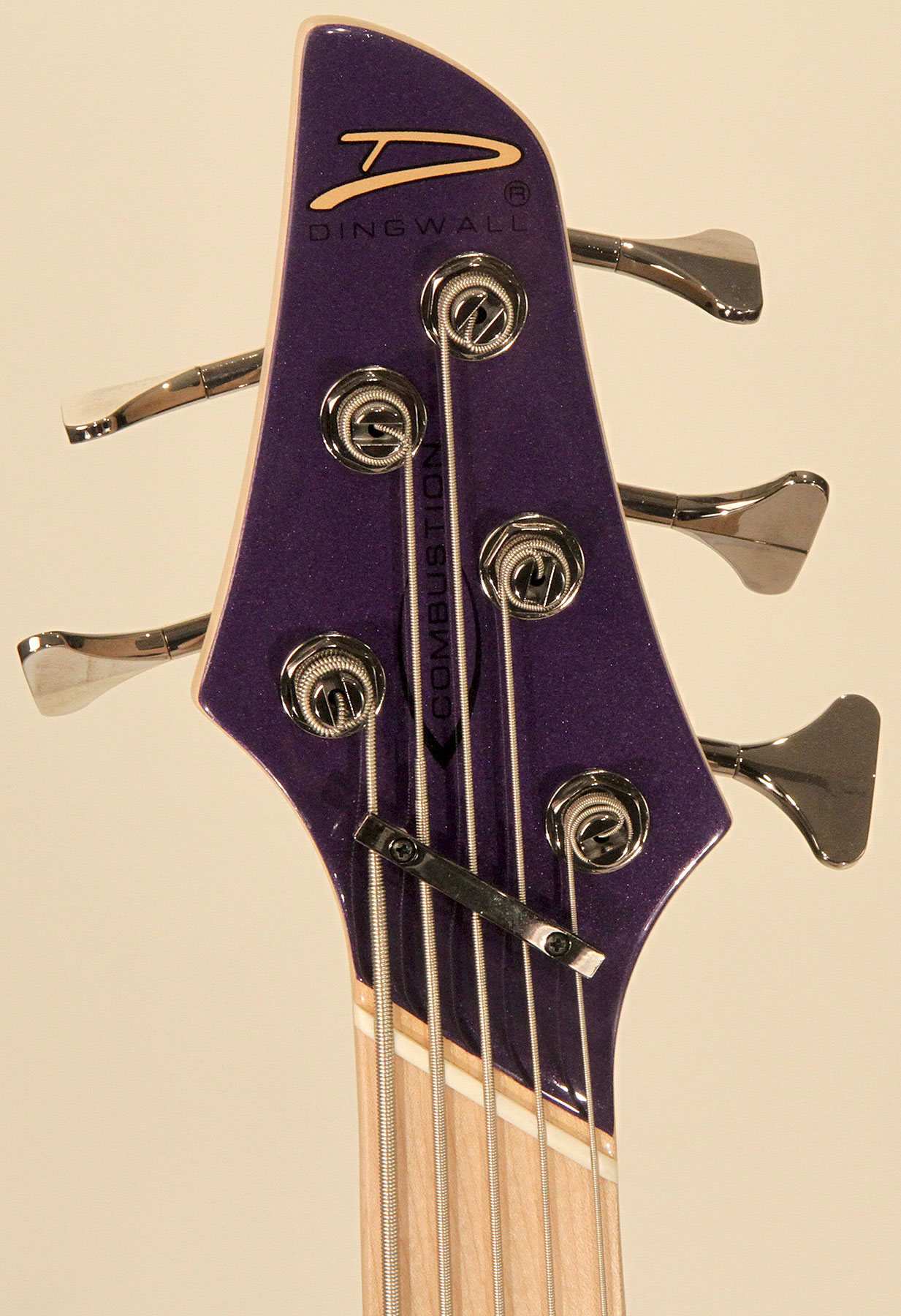 Dingwall Adam Nolly Getgood Ng3 5c Signature 3pu Active Mn - Purple Metallic - Bajo eléctrico de cuerpo sólido - Variation 4