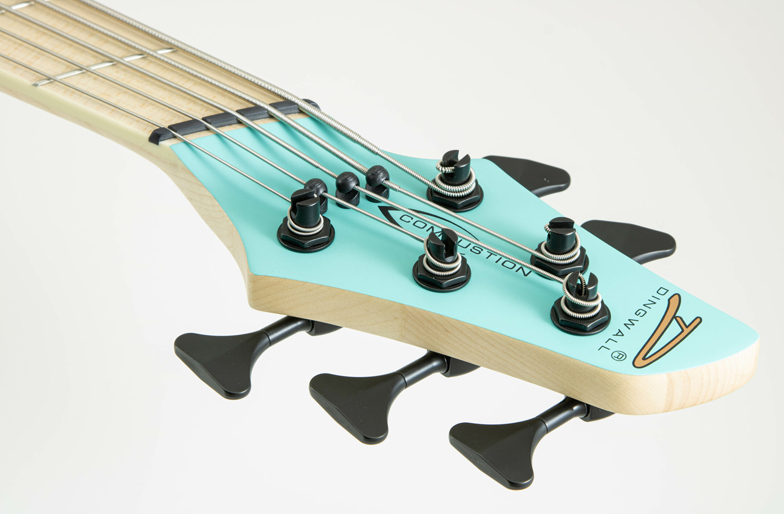 Dingwall Adam Nolly Getgood Ng3 5c Signature 3pu Active Mn - Matte Celestial Blue - Bajo eléctrico de cuerpo sólido - Variation 7