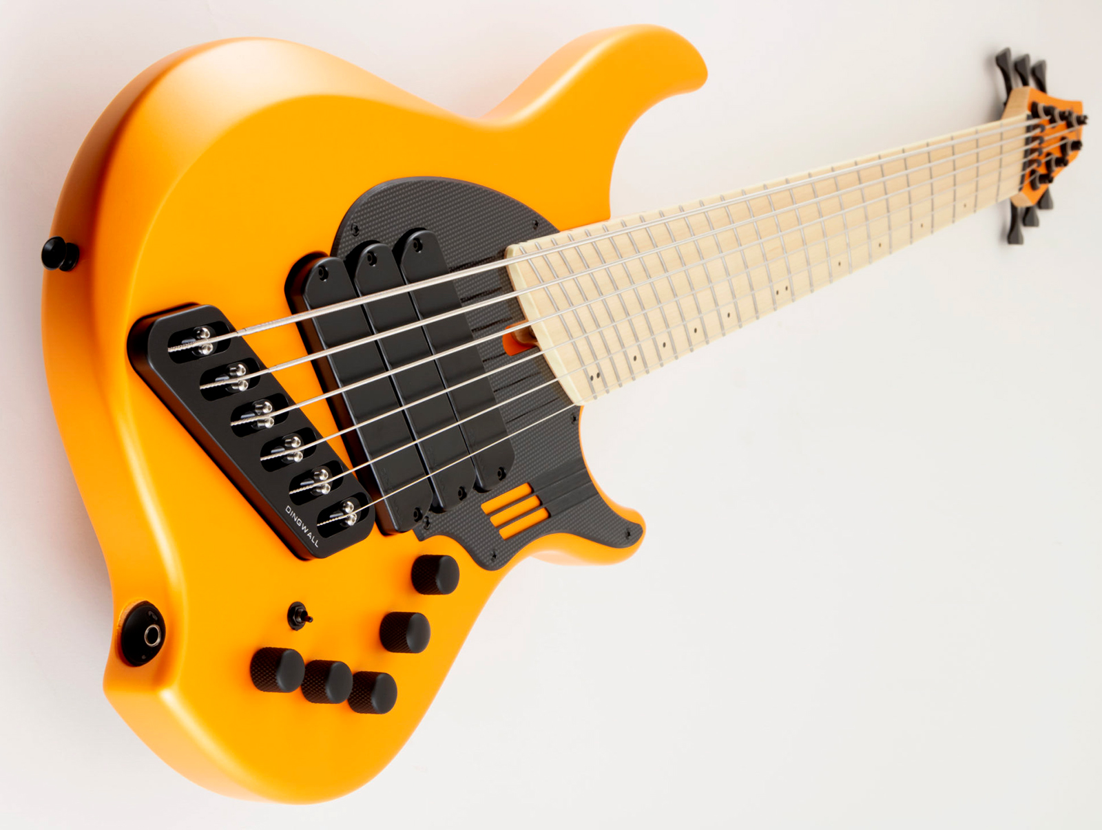Dingwall Adam Nolly Getgood Ng3 6c Signature 3pu Active Mn - Matte Lambo Orange - Bajo eléctrico de cuerpo sólido - Variation 2