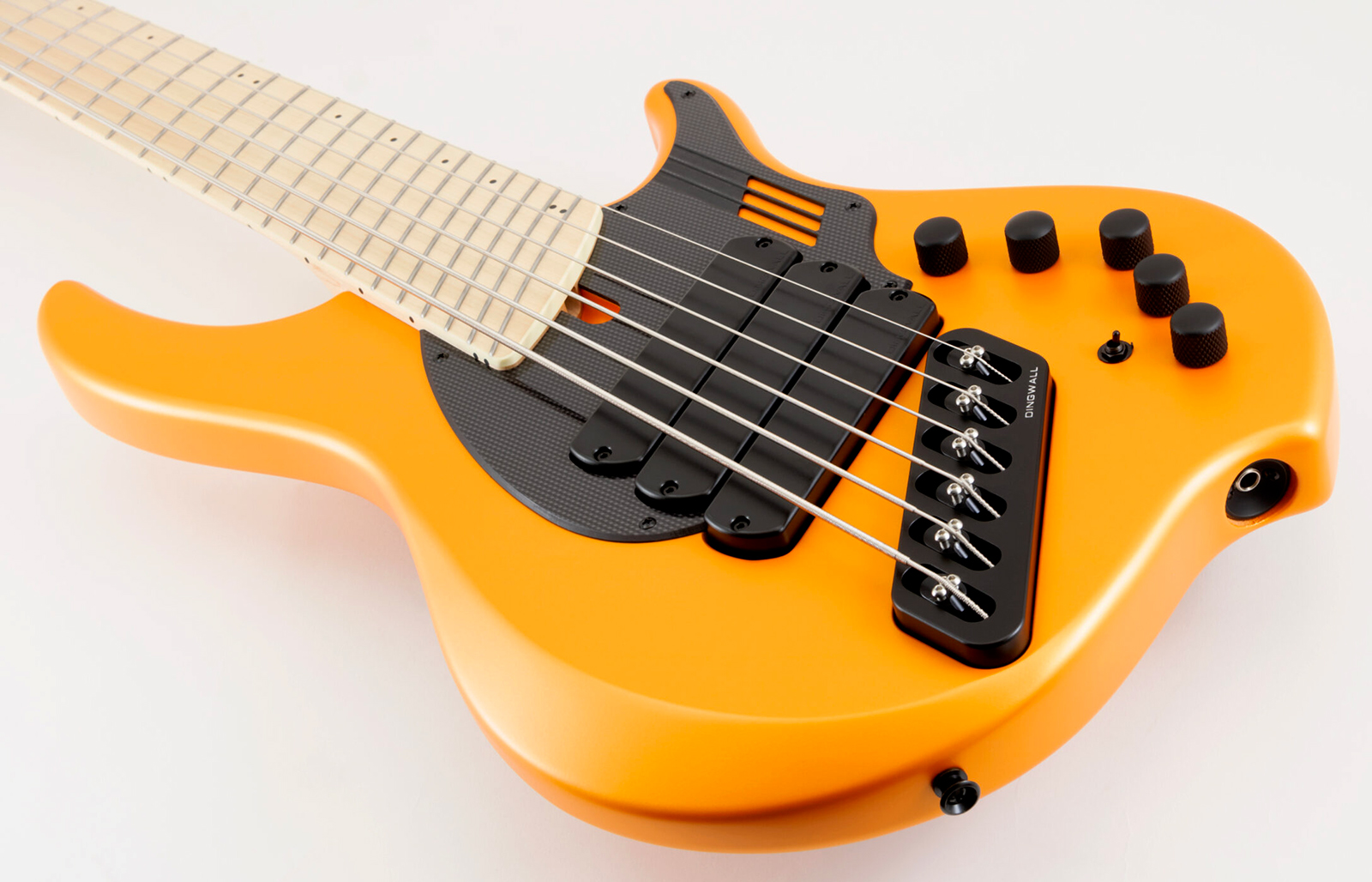 Dingwall Adam Nolly Getgood Ng3 6c Signature 3pu Active Mn - Matte Lambo Orange - Bajo eléctrico de cuerpo sólido - Variation 3