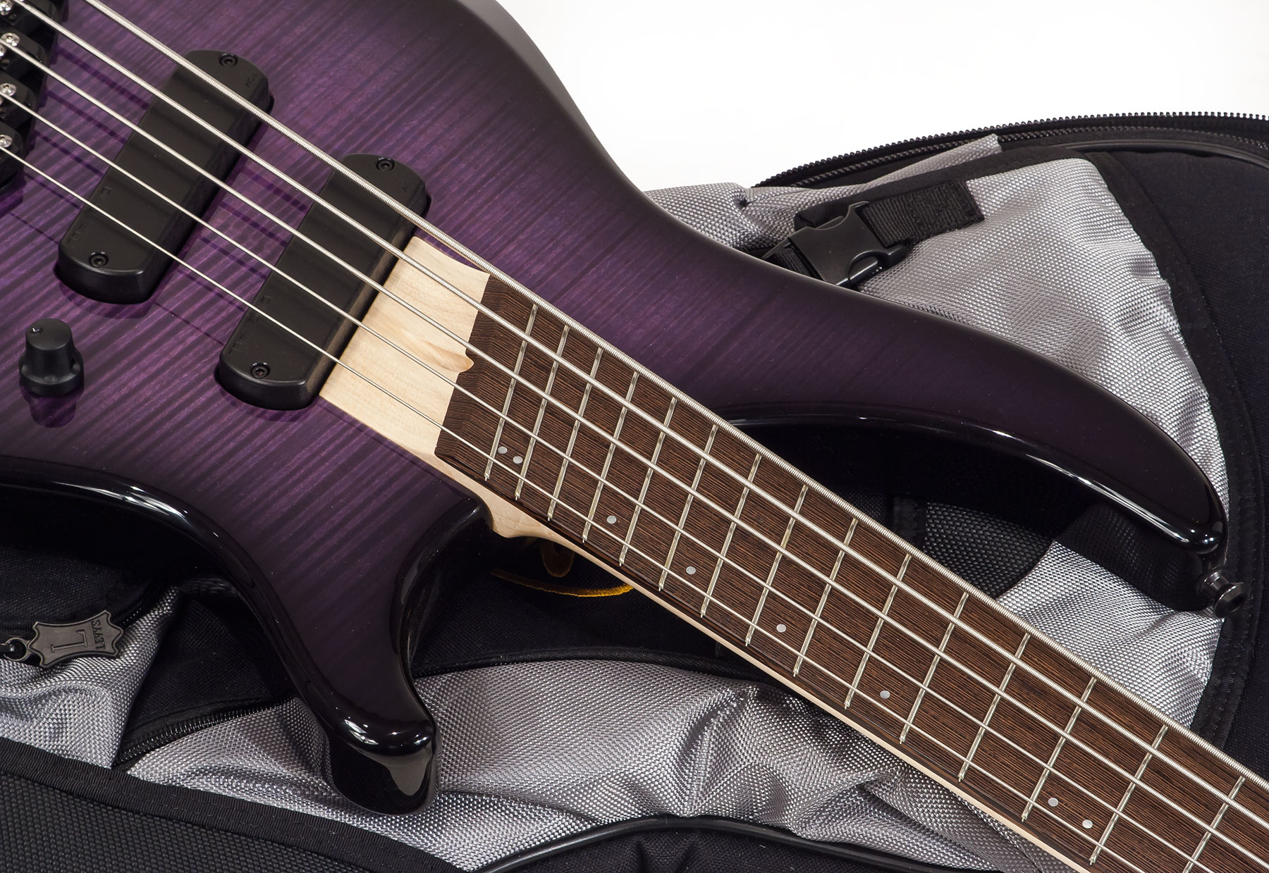 Dingwall Afterburner I 5 2-pickups Wen +housse - Purple Blackburst - Bajo eléctrico de cuerpo sólido - Variation 2