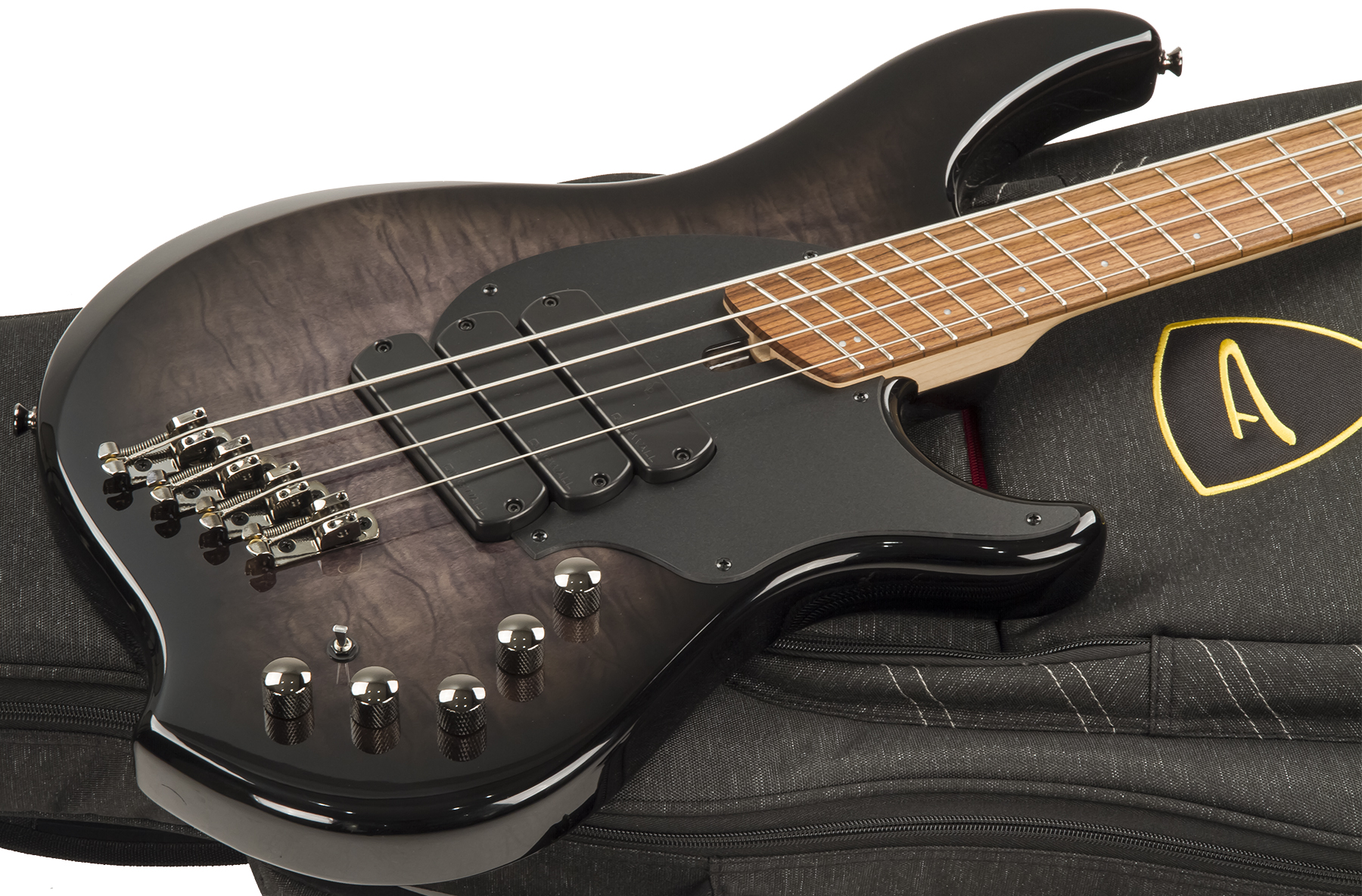 Dingwall Combustion Cb3 4c 3pu Active Mn - Black Burst - Bajo eléctrico de cuerpo sólido - Variation 1