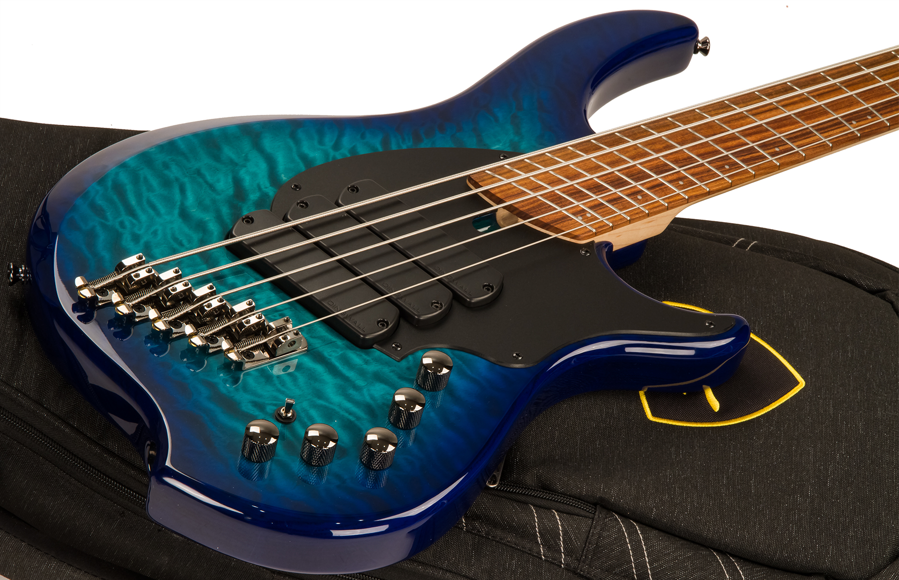 Dingwall Combustion 5 3-pickups Pf +housse - Whalepool Burst - Bajo eléctrico de cuerpo sólido - Variation 3