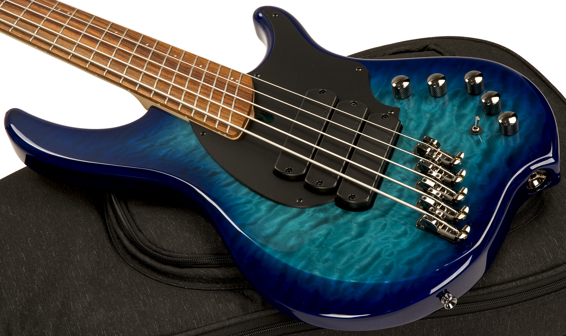 Dingwall Combustion 5 3-pickups Pf +housse - Whalepool Burst - Bajo eléctrico de cuerpo sólido - Variation 2