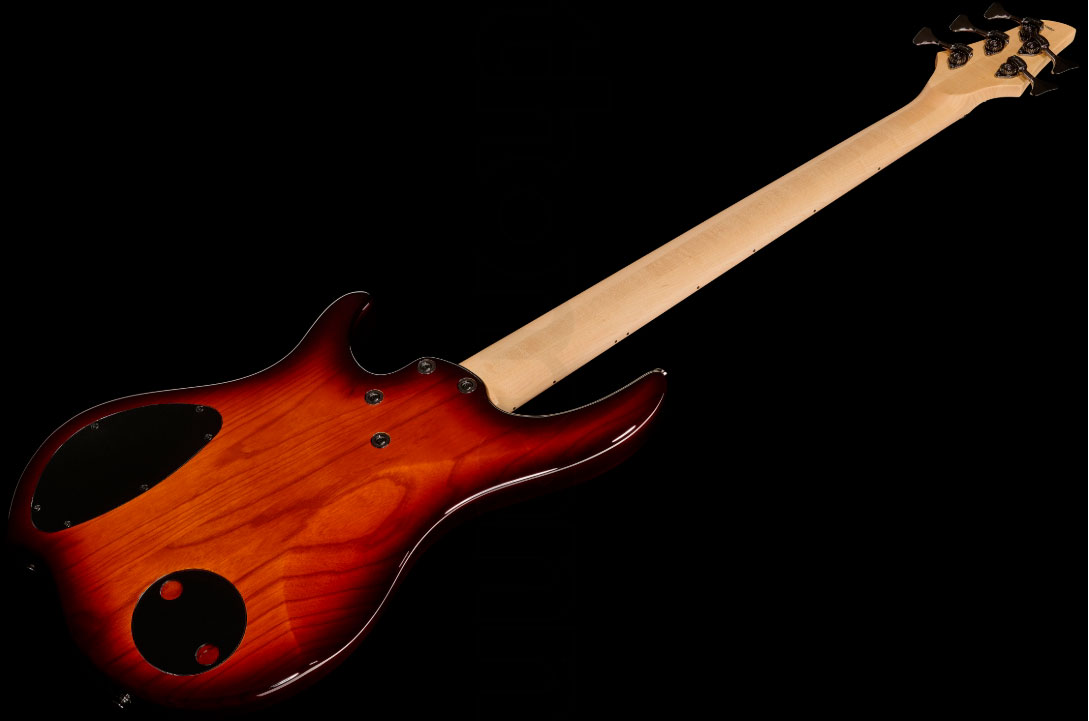 Dingwall Combustion Cb3 5c 3pu Active Pf - Vintage Burst Gloss - Bajo eléctrico de cuerpo sólido - Variation 3