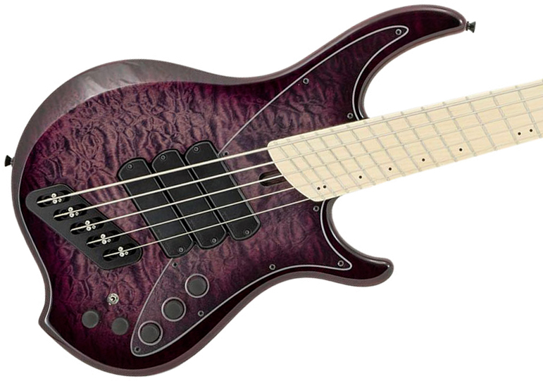 Dingwall Combustion Nashville Cn3 5c 3pu Active Mn - Ultraviolet Burst - Bajo eléctrico de cuerpo sólido - Variation 1