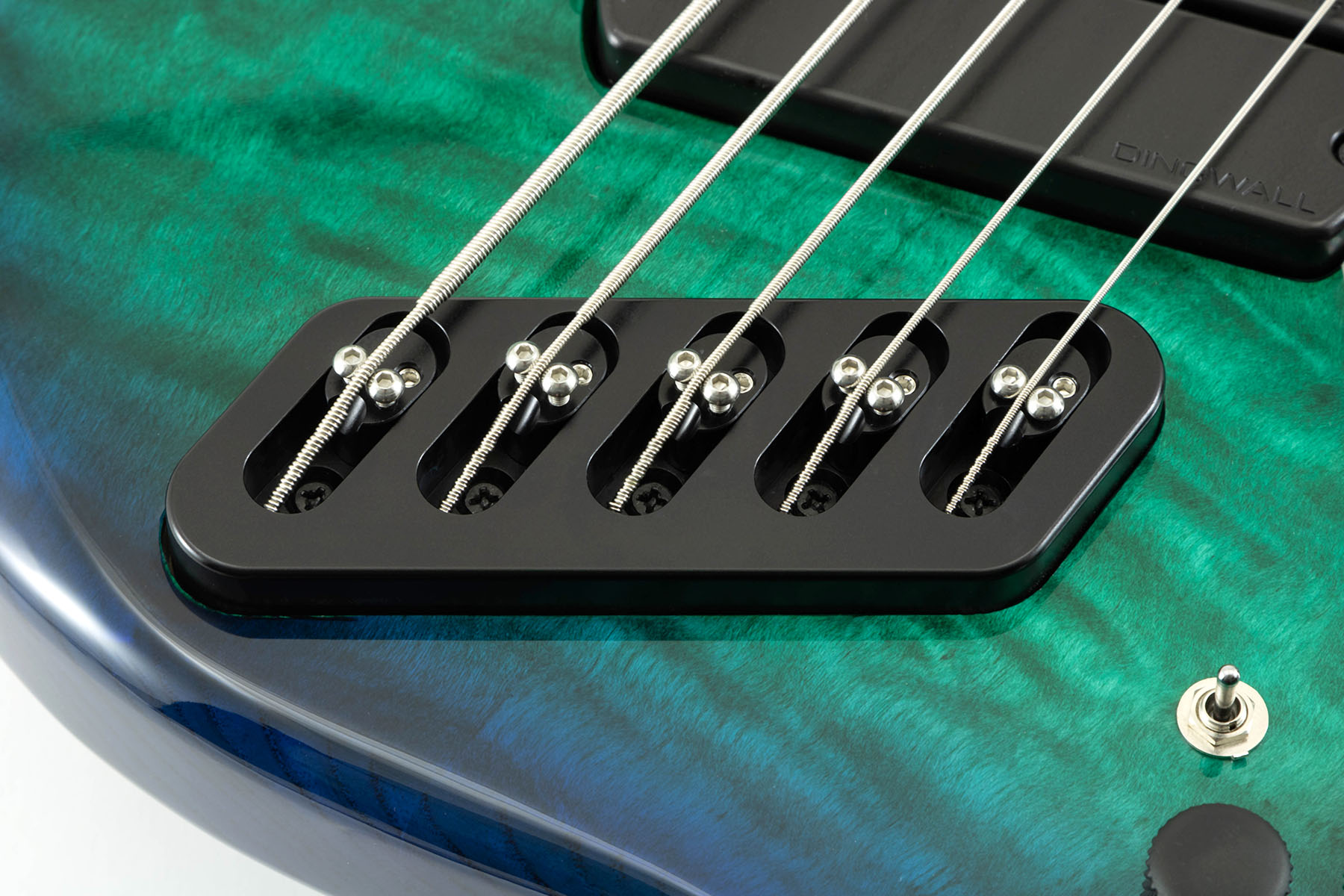 Dingwall Combustion Nashville Cn3 5c 3pu Active Mn - Whalepool Burst - Bajo eléctrico de cuerpo sólido - Variation 3