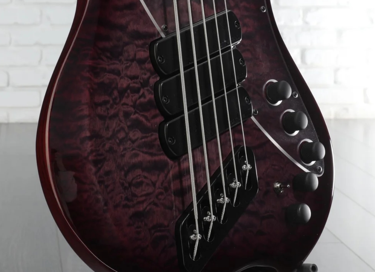 Dingwall Combustion Nashville Cn3 5c 3pu Active Mn - Ultraviolet Burst - Bajo eléctrico de cuerpo sólido - Variation 4