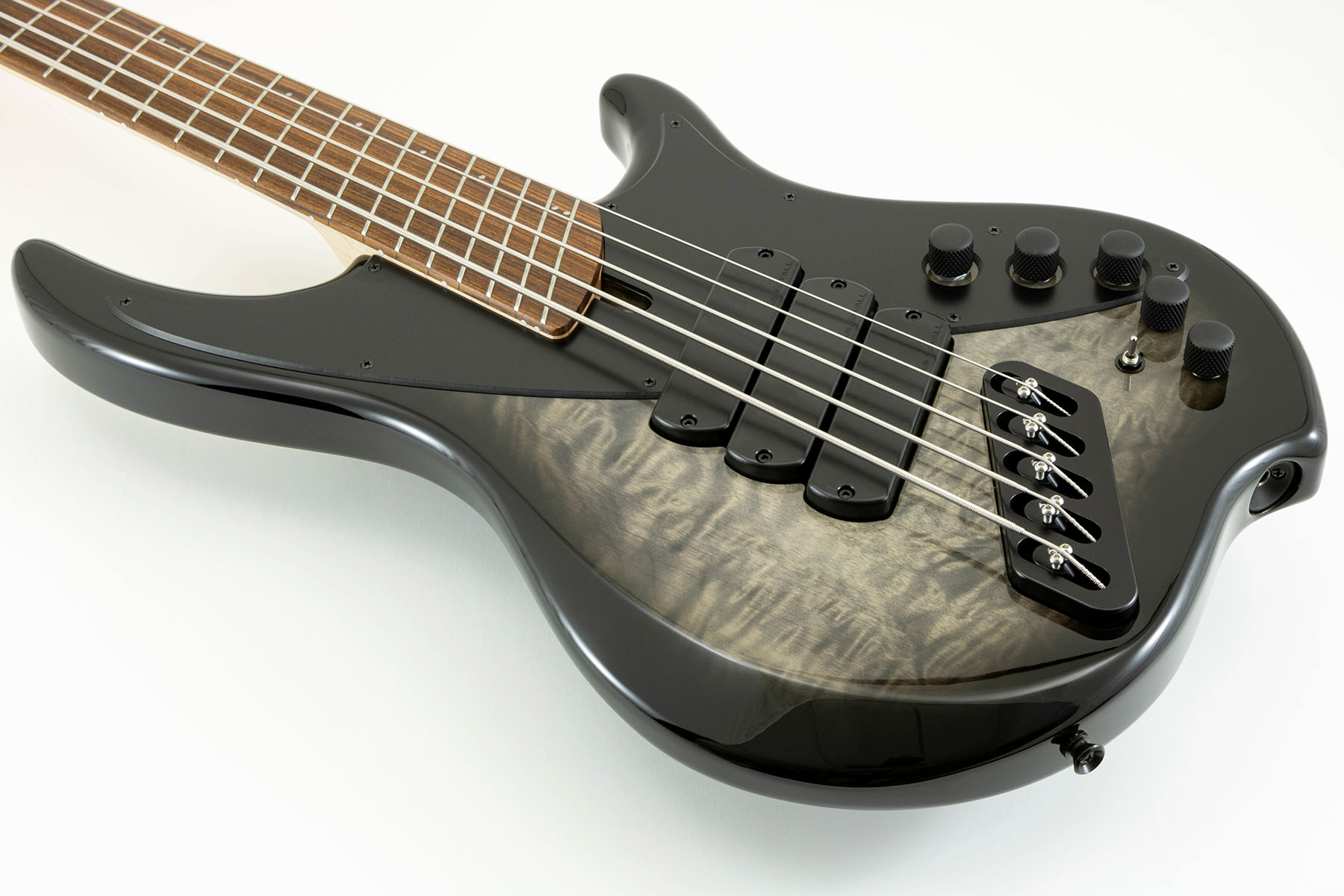 Dingwall Combustion Nashville Cn3 5c 3pu Active Pf - 2-tone Black Burst - Bajo eléctrico de cuerpo sólido - Variation 2