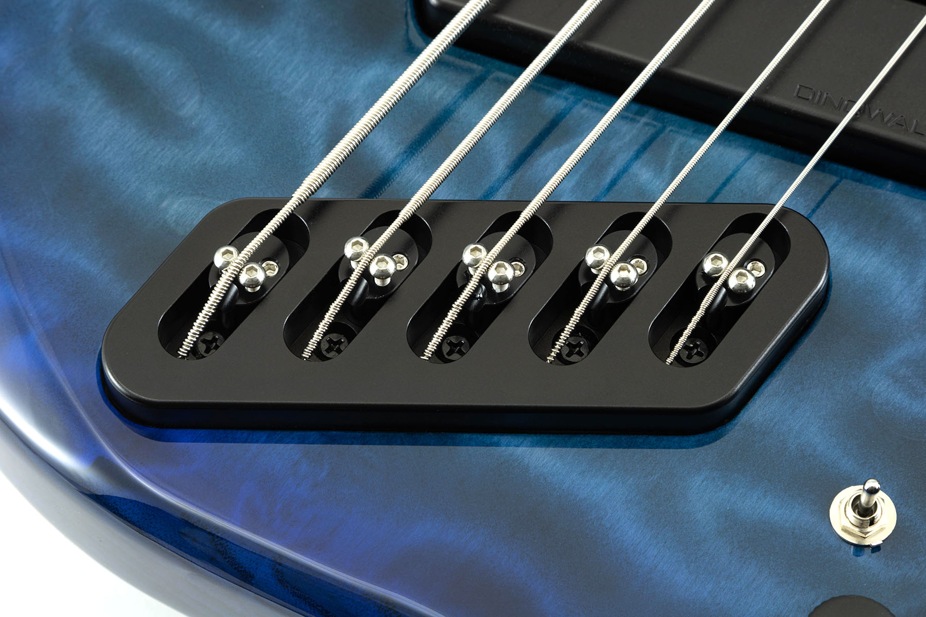 Dingwall Combustion Nashville Cn3 5c 3pu Active Pf - Indigo Burst - Bajo eléctrico de cuerpo sólido - Variation 3