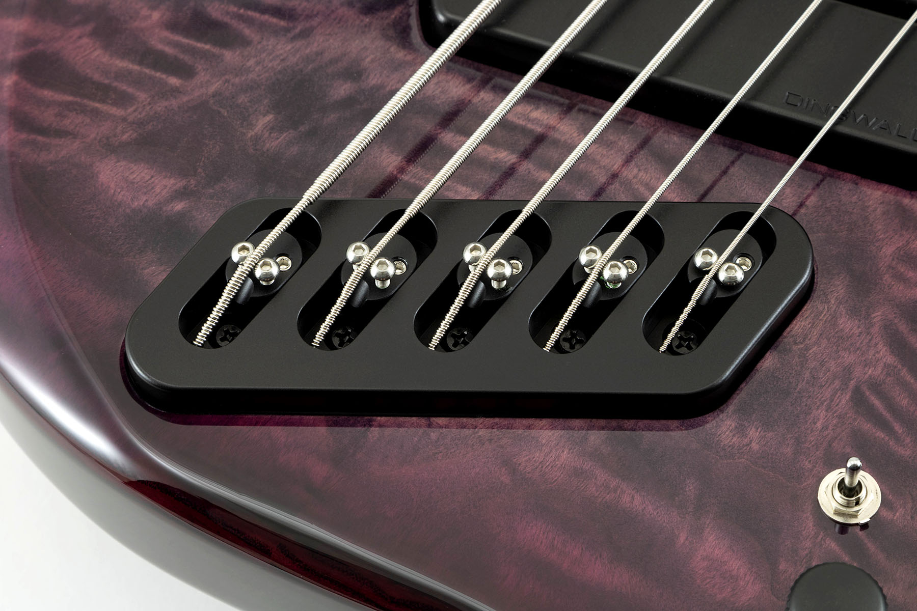 Dingwall Combustion Nashville Cn3 5c 3pu Active Pf - Ultraviolet Burst - Bajo eléctrico de cuerpo sólido - Variation 3