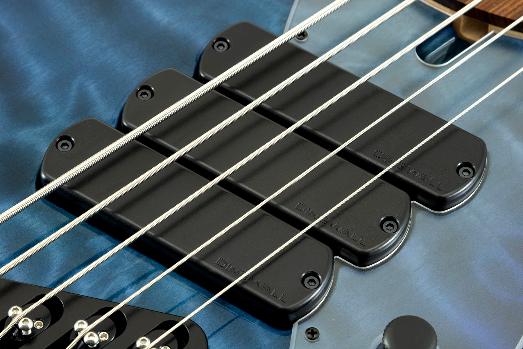 Dingwall Combustion Nashville Cn3 5c 3pu Active Pf - Indigo Burst - Bajo eléctrico de cuerpo sólido - Variation 4