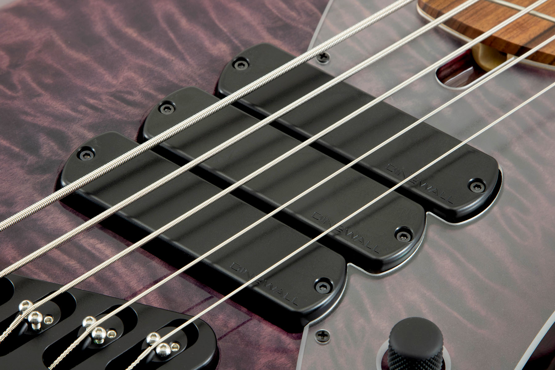 Dingwall Combustion Nashville Cn3 5c 3pu Active Pf - Ultraviolet Burst - Bajo eléctrico de cuerpo sólido - Variation 4