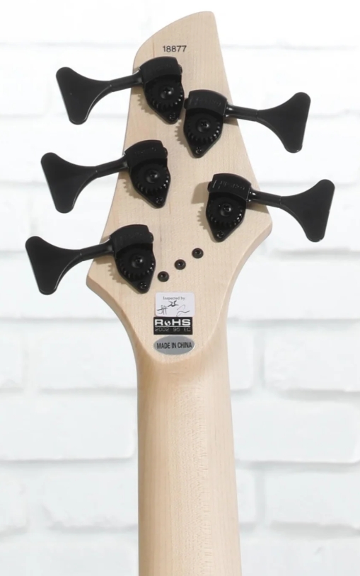 Dingwall Combustion Nashville Cn3 5c 3pu Active Pf - 2-tone Black Burst - Bajo eléctrico de cuerpo sólido - Variation 6