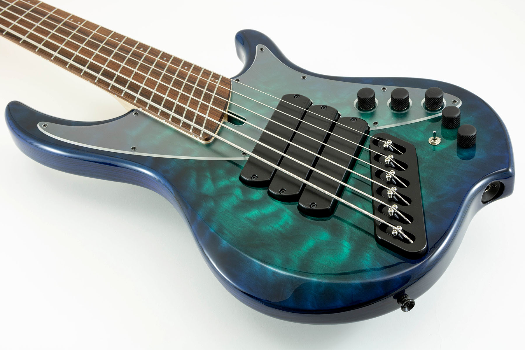 Dingwall Combustion Nashville Cn3 6c 3pu Active Pf - Whalepool Burst - Bajo eléctrico de cuerpo sólido - Variation 2