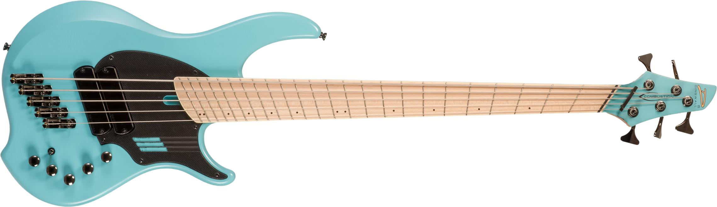 Dingwall Adam Nolly Getgood Ng2 5c Signature 2pu Active Mn - Matte Celestial Blue - Bajo eléctrico de cuerpo sólido - Main picture