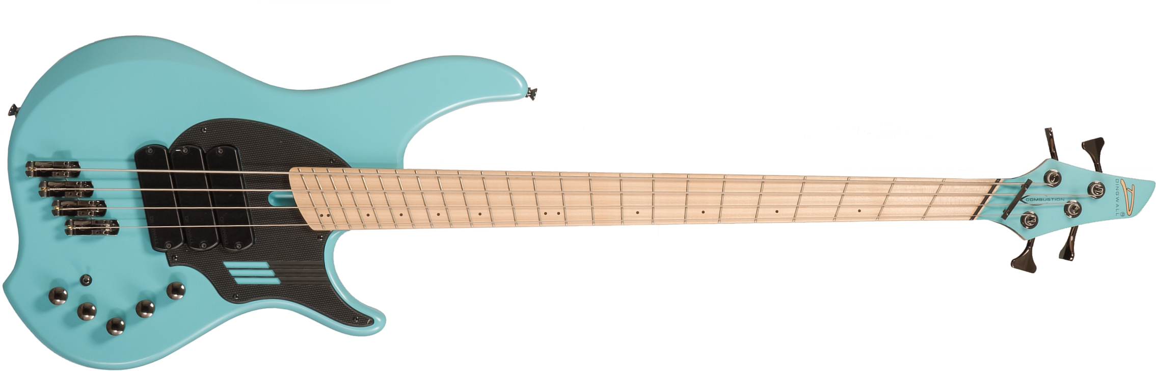 Dingwall Adam Nolly Getgood Ng3 4c Signature 3pu Active Mn - Matte Celestial Blue - Bajo eléctrico de cuerpo sólido - Main picture