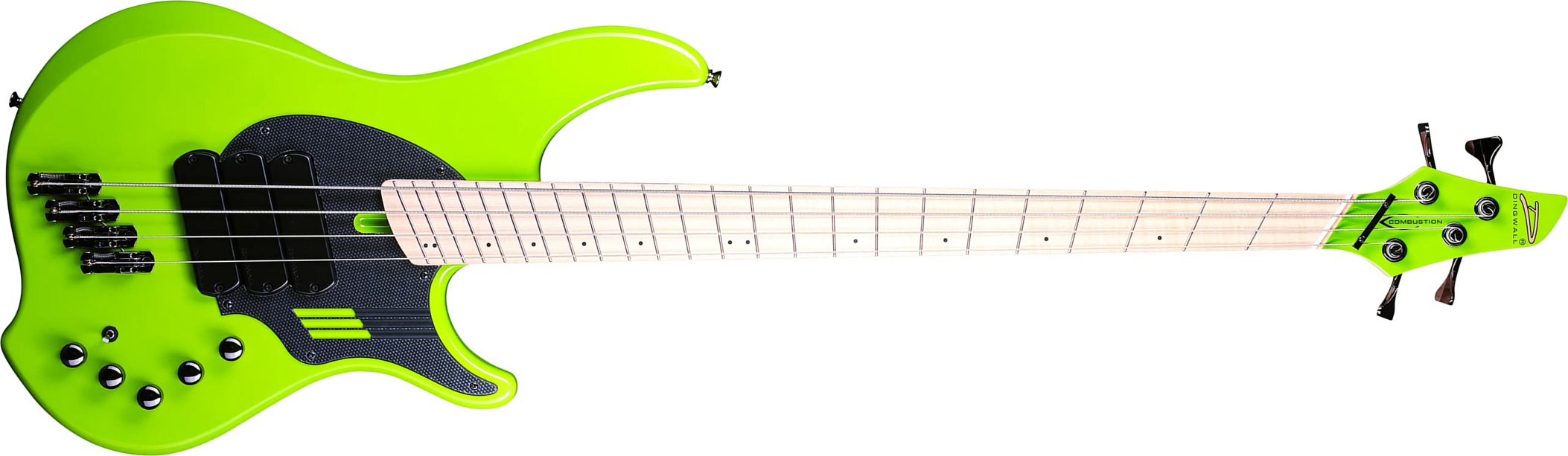 Dingwall Adam Nolly Getgood Ng3 4c Signature 3pu Active Mn - Ferrari Green - Bajo eléctrico de cuerpo sólido - Main picture