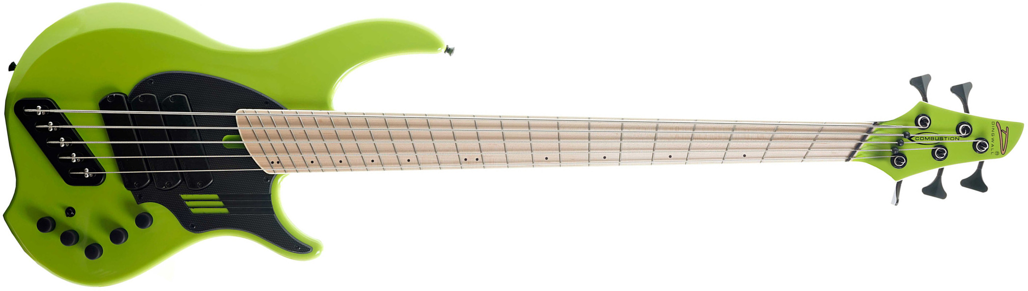 Dingwall Adam Nolly Getgood Ng3 5c Signature 3pu Active Mn - Ferrari Green - Bajo eléctrico de cuerpo sólido - Main picture