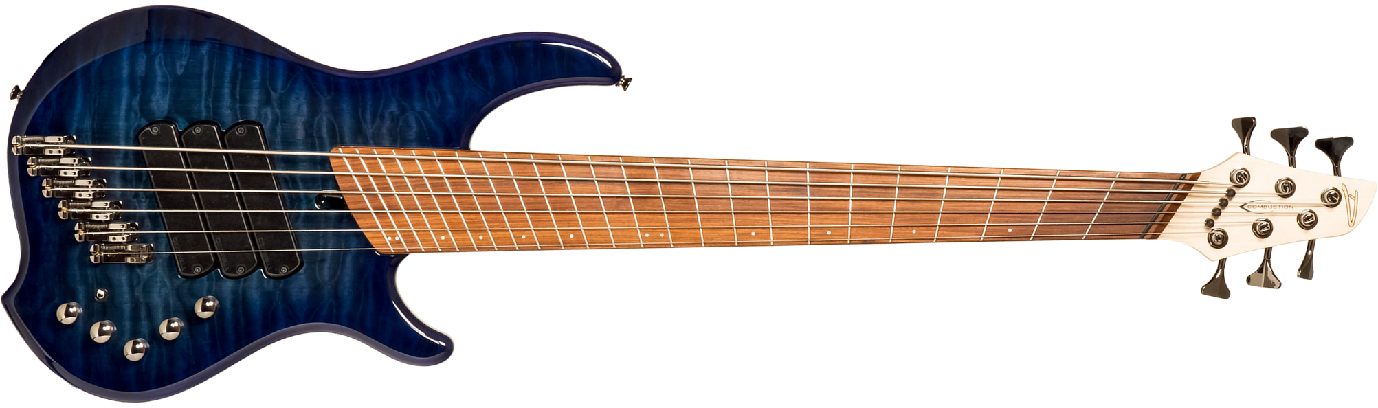 Dingwall Combustion Cb3 6c 3pu Active Pf - Indigo Burst - Bajo eléctrico de cuerpo sólido - Main picture