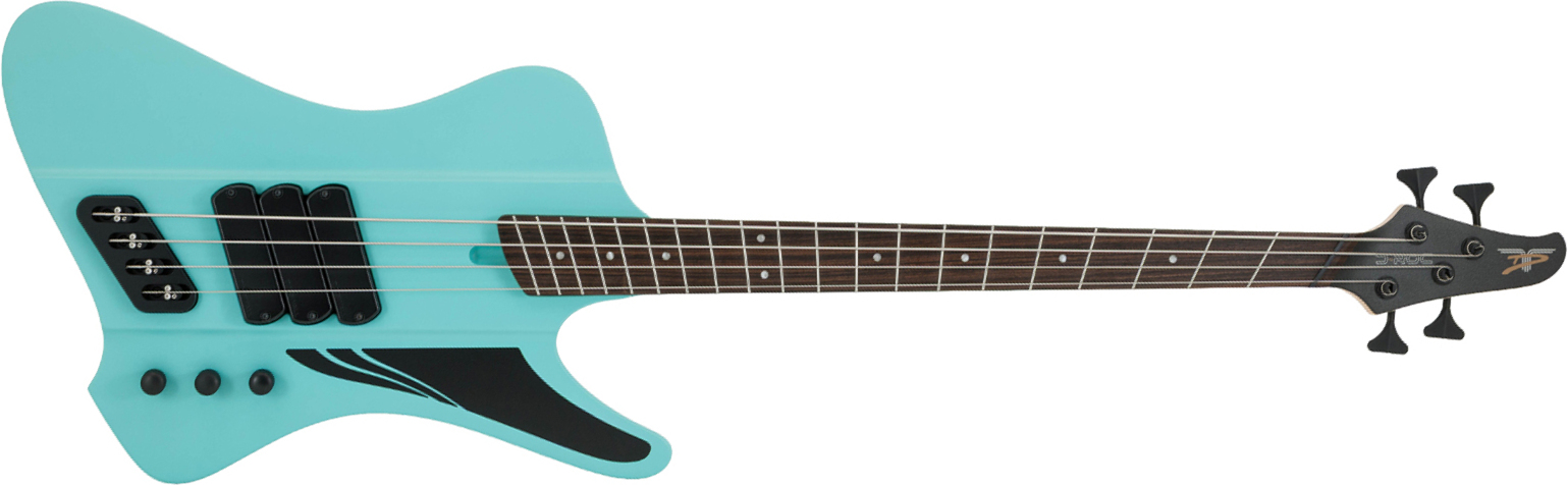 Dingwall D-roc Standard-3 4c 3pu Active Pf - Matte Celestial Blue - Bajo eléctrico de cuerpo sólido - Main picture