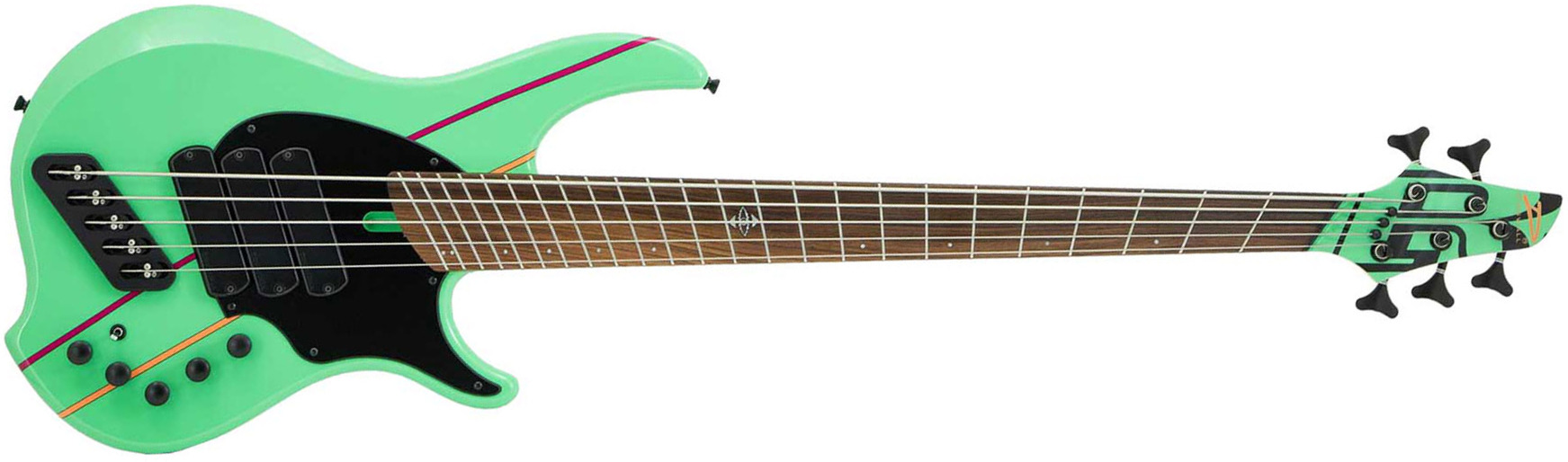 Dingwall John Taylor Rio Dream Jt3 4c Signature 3pu Active Pf - Seafoam Green - Bajo eléctrico de cuerpo sólido - Main picture