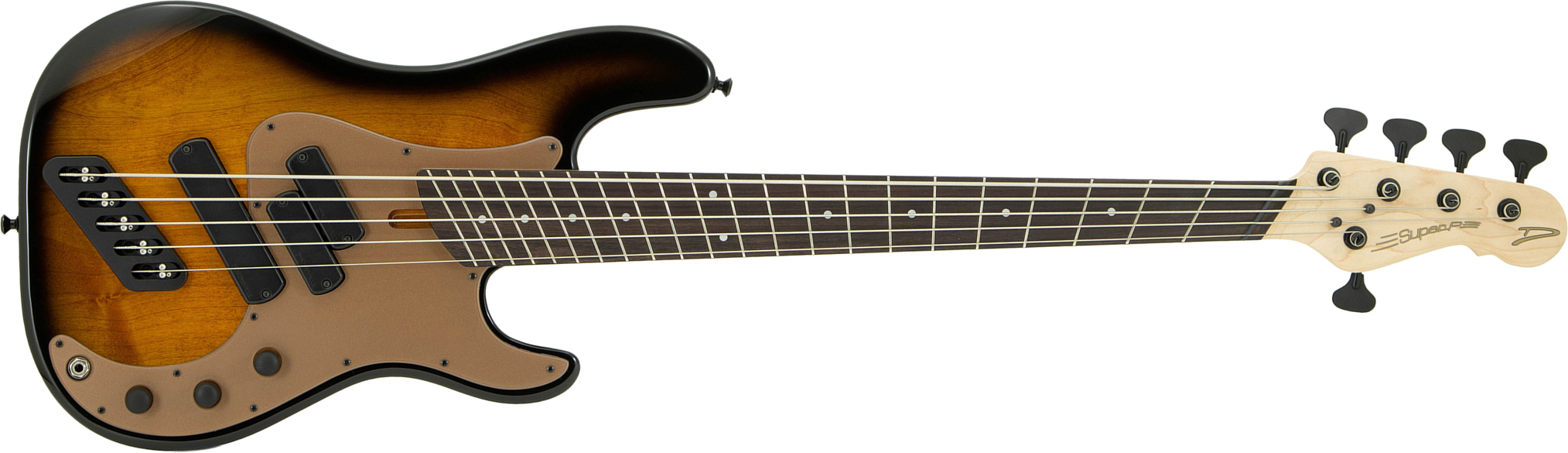 Dingwall Sp1 5c Rw - Gloss Vintage Burst - Bajo eléctrico de cuerpo sólido - Main picture