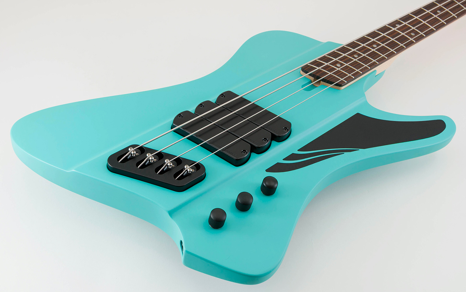 Dingwall D-roc Standard-3 4c 3pu Active Pf - Matte Celestial Blue - Bajo eléctrico de cuerpo sólido - Variation 2