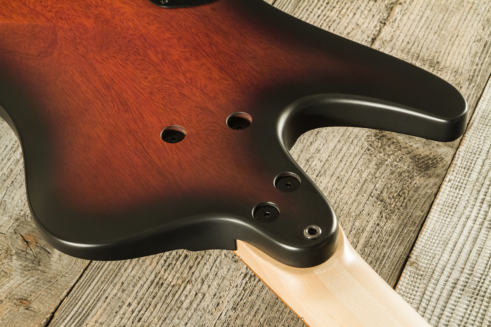 Dingwall D-roc Standard-3 5c 3pu Active Pf - Vintage Burst Matte - Bajo eléctrico de cuerpo sólido - Variation 9