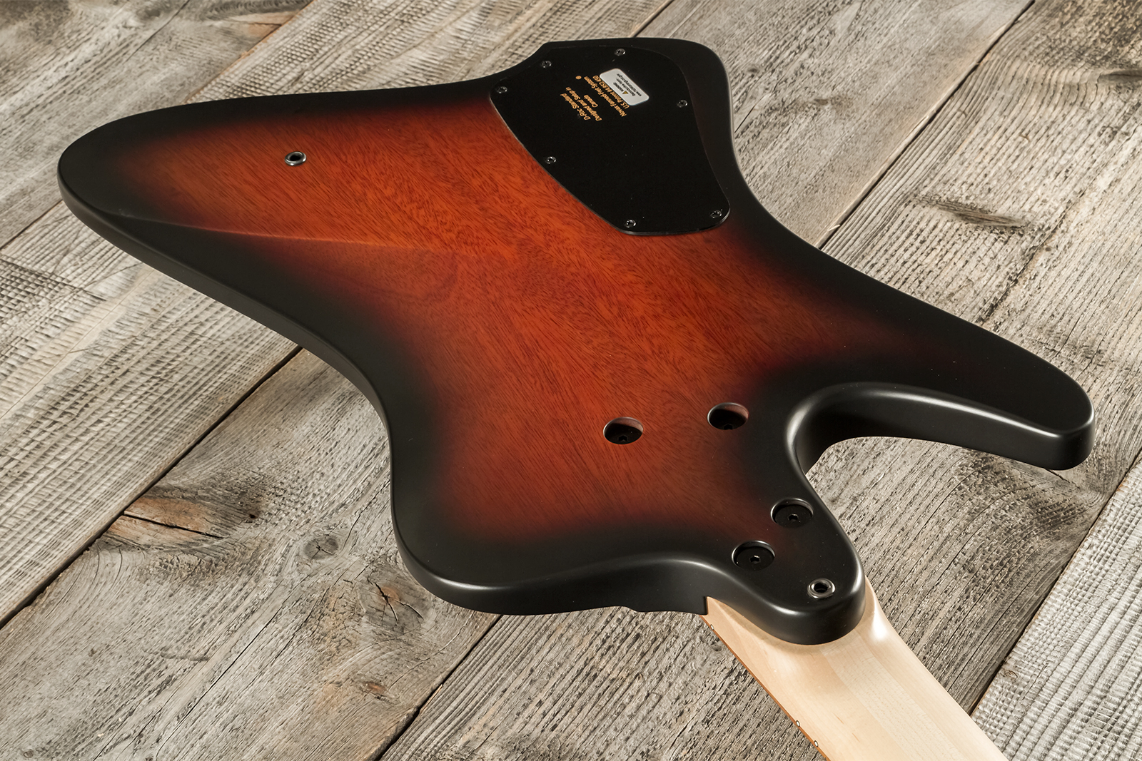 Dingwall D-roc Standard-3 5c 3pu Active Pf - Vintage Burst Matte - Bajo eléctrico de cuerpo sólido - Variation 7
