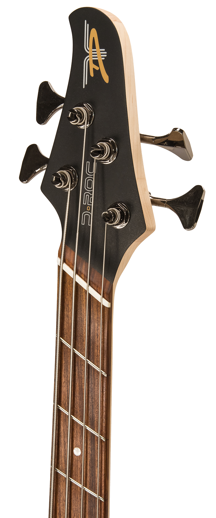 Dingwall D-roc Standard 4c 3-pickups Rw - Matte Metallic Black - Bajo eléctrico de cuerpo sólido - Variation 4