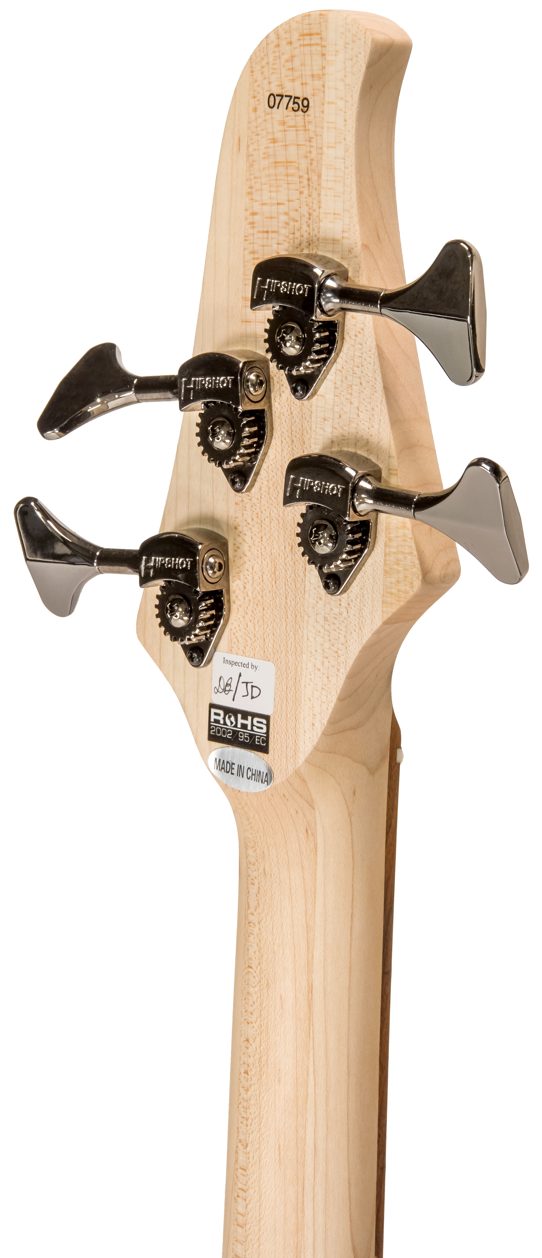 Dingwall D-roc Standard 4c 3-pickups Rw - Matte Metallic Black - Bajo eléctrico de cuerpo sólido - Variation 5