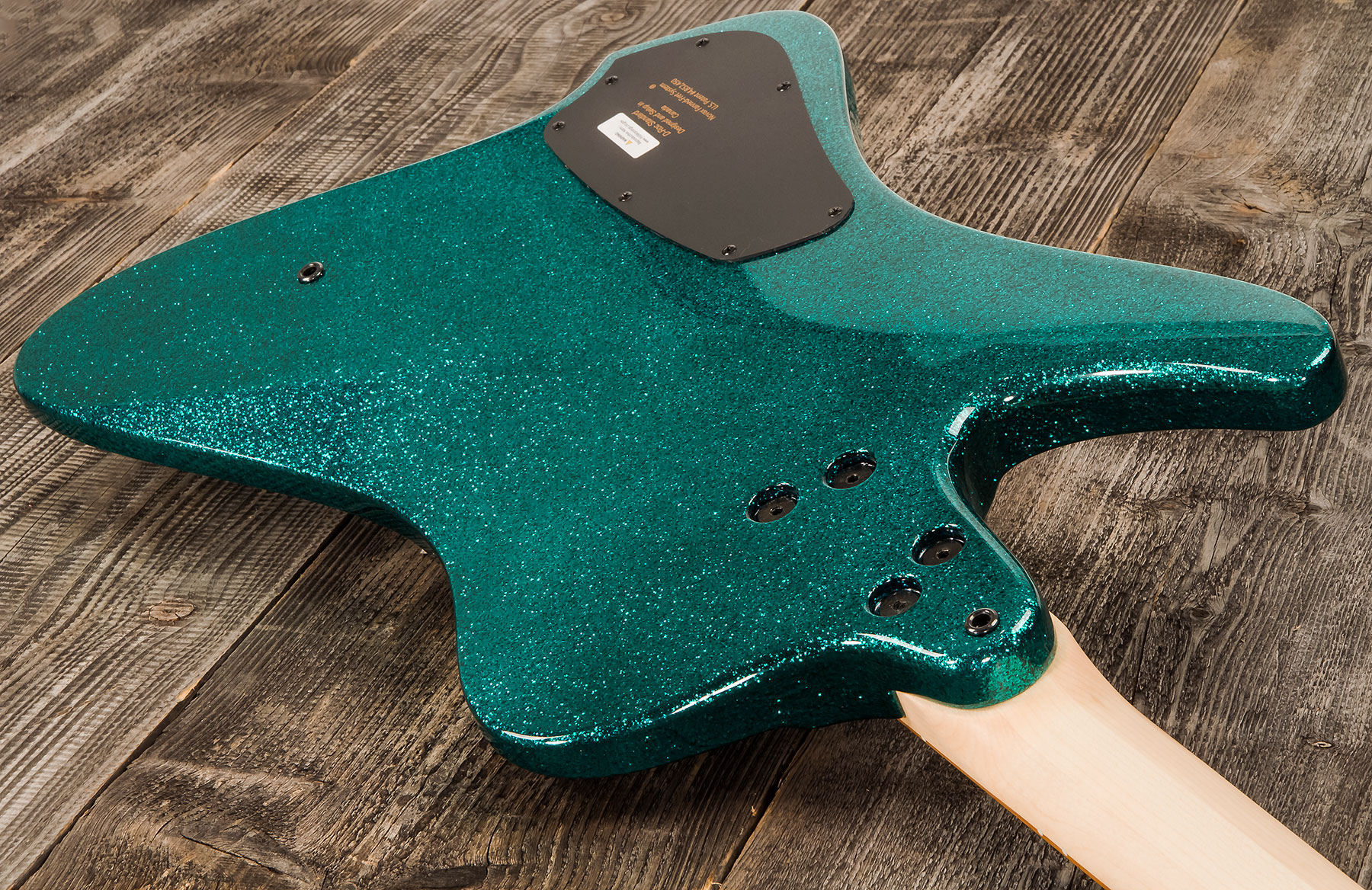 Dingwall D-roc Standard 4c 3-pickups Pf - Aquamarine Metalflake - Bajo eléctrico de cuerpo sólido - Variation 2