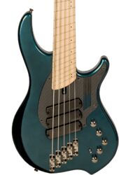 Bajo eléctrico de cuerpo sólido Dingwall Adam Nolly Getgood NG3 5 3-Pickups - Black forrest green