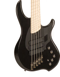 Bajo eléctrico de cuerpo sólido Dingwall Adam Nolly Getgood NG3 3-Pickups 5-String (MN) - Metallic black