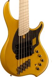 Bajo eléctrico de cuerpo sólido Dingwall Adam Nolly Getgood NG3 3-Pickups 5-String (MN) - Gold matte