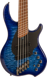 Bajo eléctrico de cuerpo sólido Dingwall Combustion 5 2-Pickups (PF) - Indigo burst