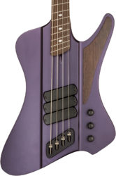 Bajo eléctrico de cuerpo sólido Dingwall Custom Shop D-ROC 3-pickups 4-string #6982 - Purple to faded black