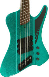 D-ROC Standard 3-pickups (5-String, PF) - gloss aquamarine metalflake