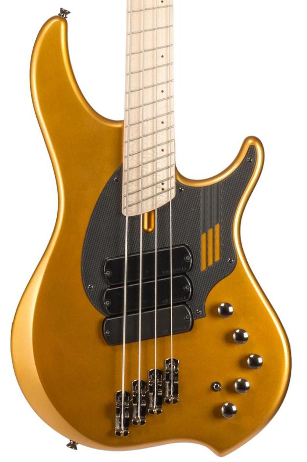 Bajo eléctrico de cuerpo sólido Dingwall Adam Nolly Getgood NG3 3-Pickups - Gold matte