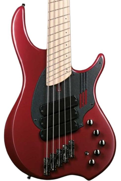 Bajo eléctrico de cuerpo sólido Dingwall Adam Nolly Getgood NG3 3-Pickups 5-String (MN) - Pegasus red