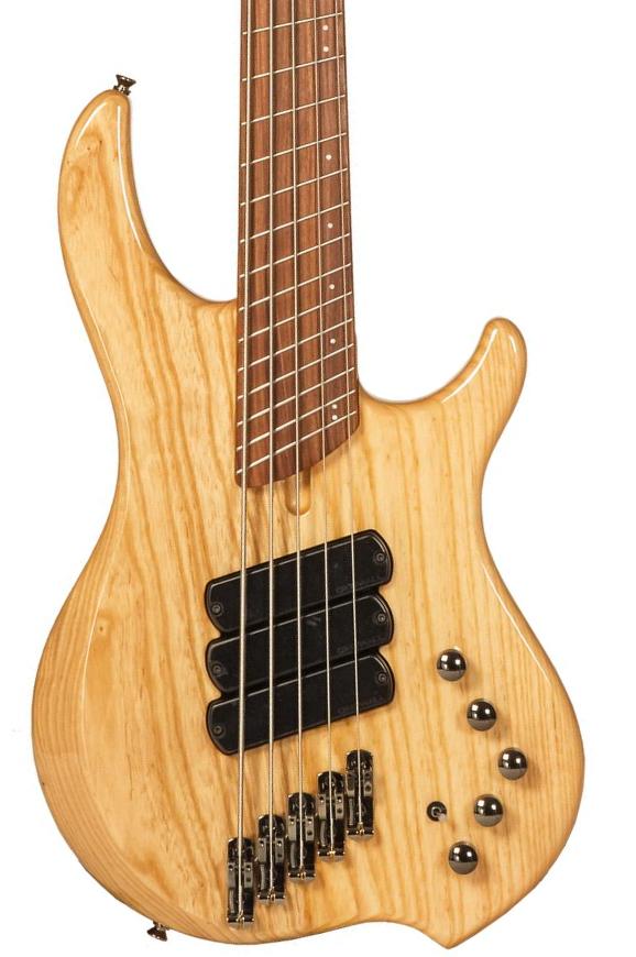 Bajo eléctrico de cuerpo sólido Dingwall Combustion 5 3-Pickups (PF) - natural gloss