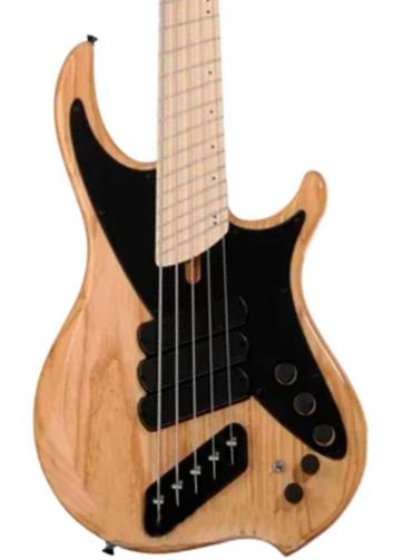 Bajo eléctrico de cuerpo sólido Dingwall Nashville Combustion 3-Pickups (5-String, MN) - natural
