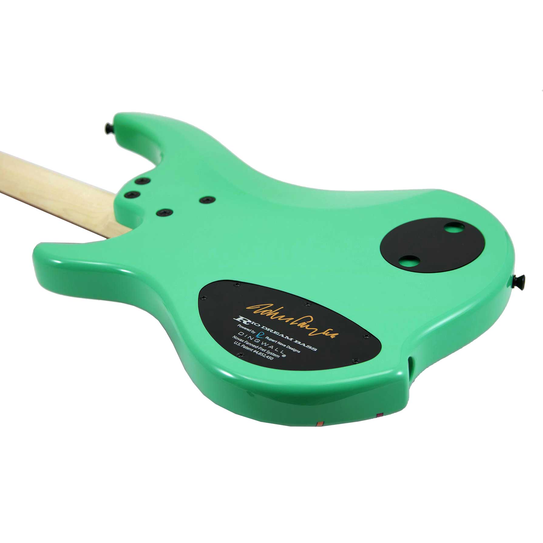 Dingwall John Taylor Rio Dream Jt3 4c Signature 3pu Active Pf - Seafoam Green - Bajo eléctrico de cuerpo sólido - Variation 3